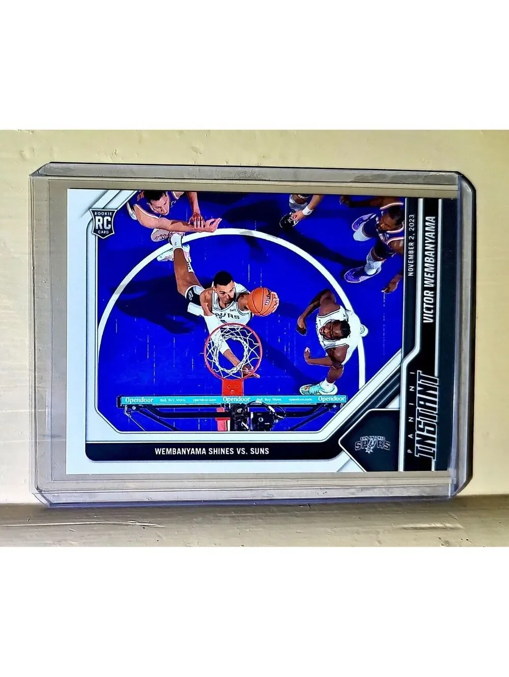 Victor Wembanyama 2023-24 Panini #36 NBA Rookie Basketball Card Spurs 1 of 6309